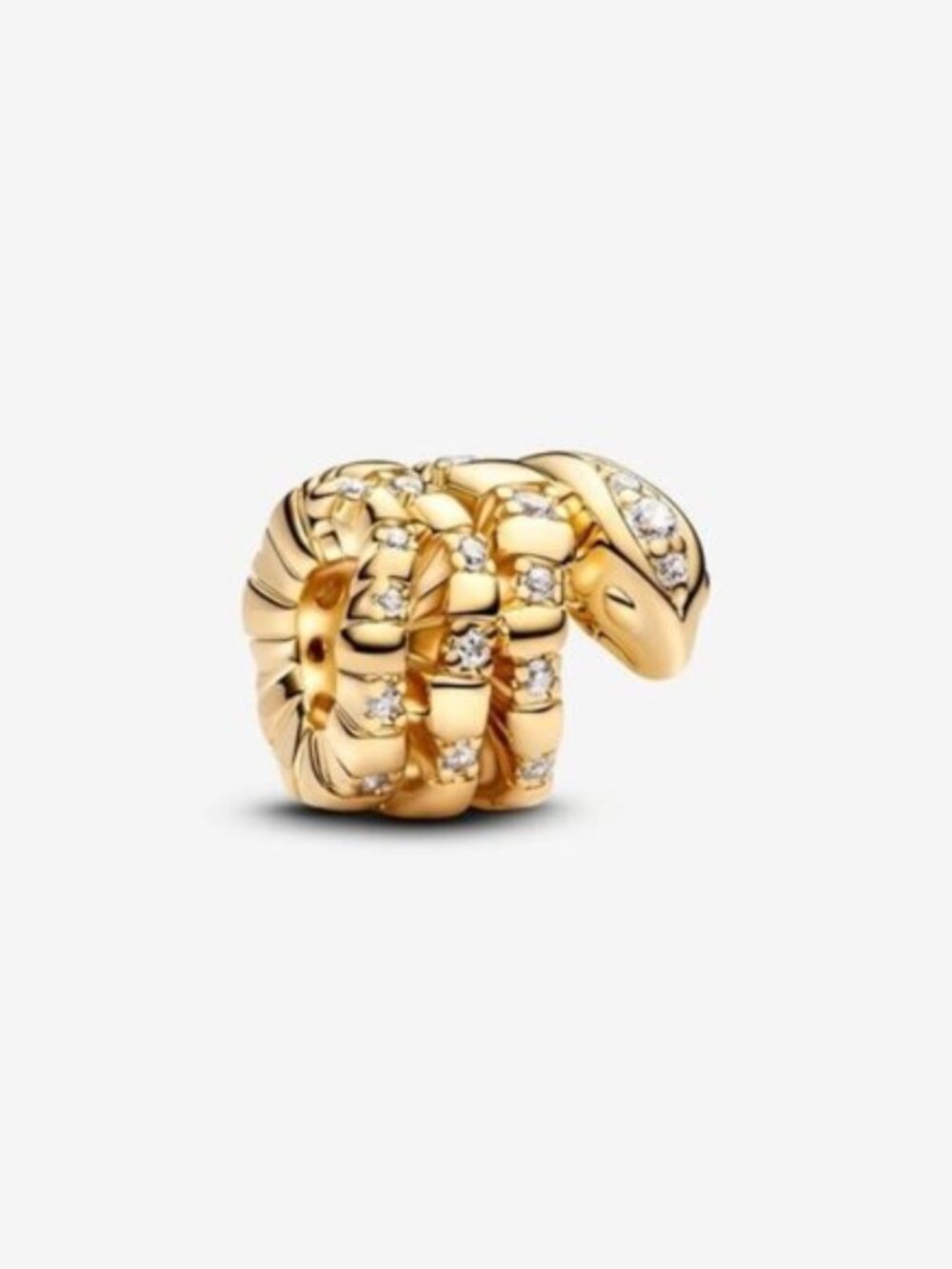 Pandora Curled Snake Charm